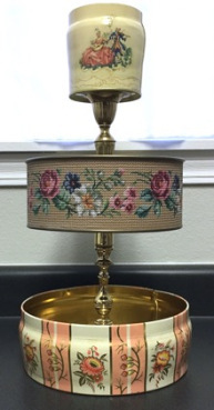 Arcs and Crafts Tiered Tin Organizer